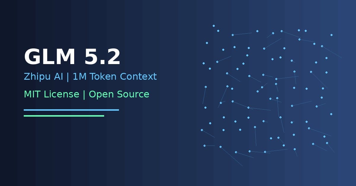 Zhipu Rilis GLM 5.2 dengan Konteks 1 Juta Token, Lisensi MIT Menjawab Kekhawatiran Developer