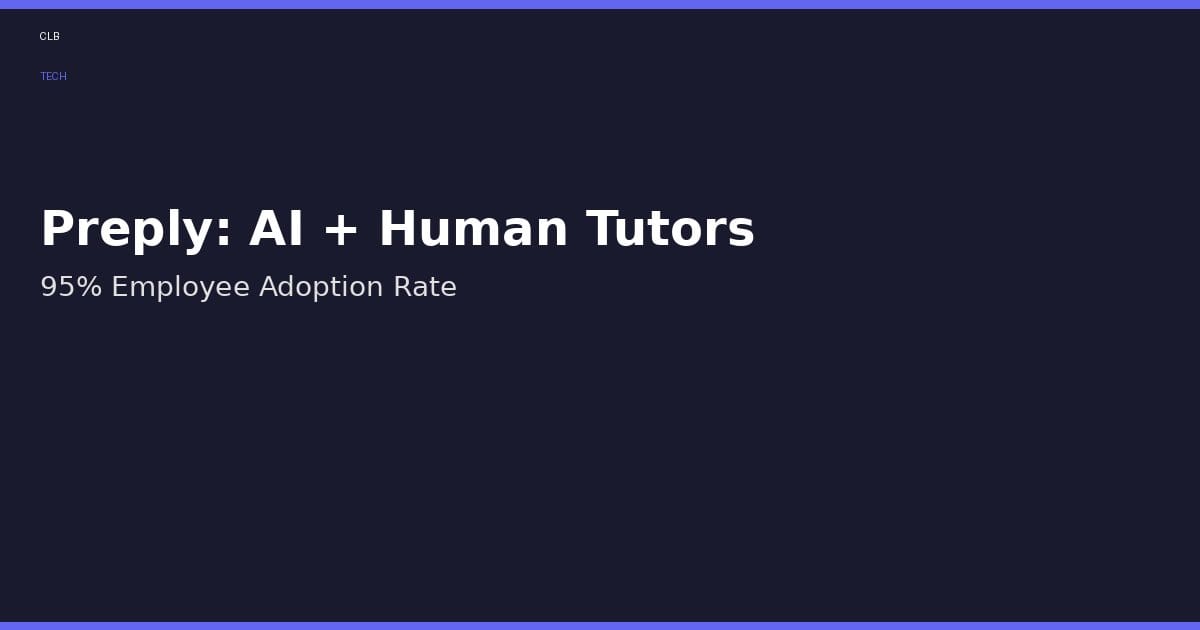 Preply Gabungkan AI dan Tutor Manusia, 95% Karyawan Aktif Pakai ChatGPT Enterprise