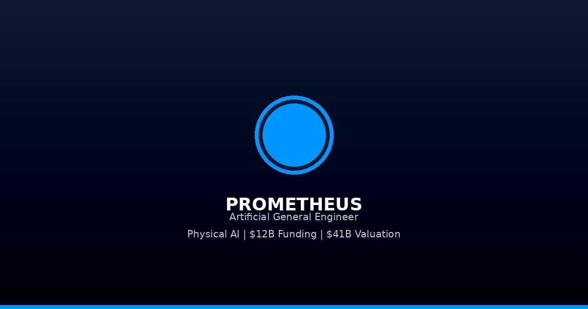 Prometheus, Startup AI Fisik Jeff Bezos, Raih US$12 Miliar dengan Valuasi US$41 Miliar