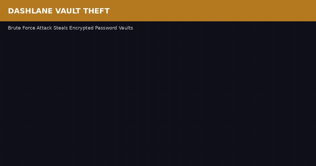 Dashlane Konfirmasi Vault Terenkripsi Pelanggan Dicuri Lewat Serangan Brute-Force