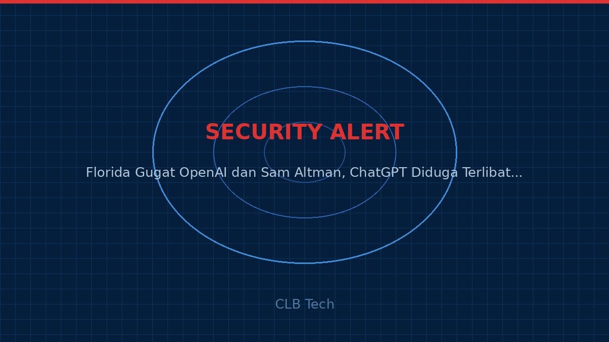 Florida Gugat OpenAI dan Sam Altman, ChatGPT Diduga Terlibat dalam Pembunuhan Berantai
