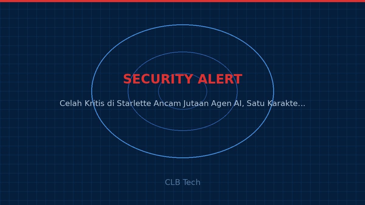 Celah Kritis di Starlette Ancam Jutaan Agen AI, Satu Karakter Cukup Bypass Autentikasi