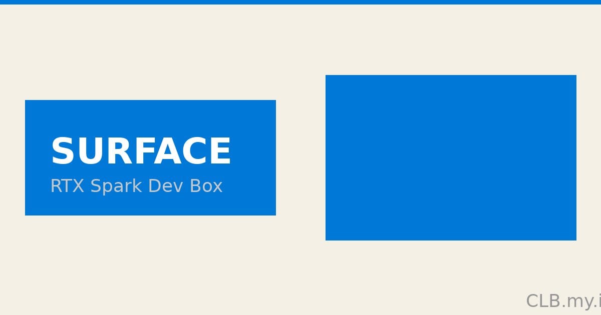 Surface RTX Spark Dev Box: Mini PC Microsoft untuk Developer Pecinta AI Lokal