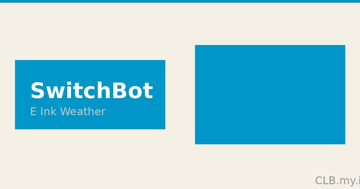 SwitchBot Weather Station: Layar E Ink yang Tampil Setahun Penuh Tanpa Colokan