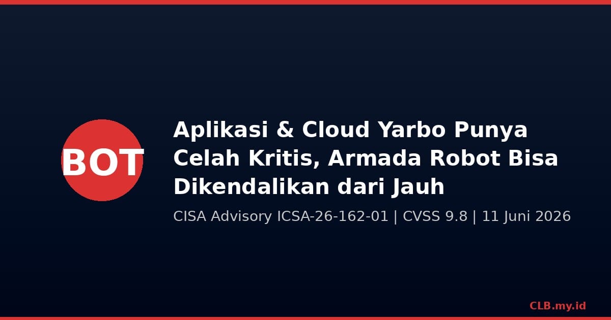 Aplikasi dan Cloud Yarbo Punya Celah Kritis, Seluruh Armada Robot Bisa Dikendalikan dari Jauh