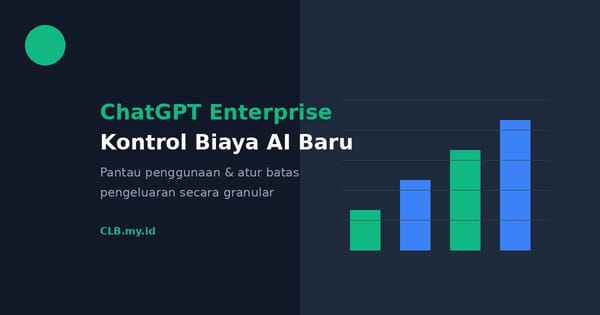 ChatGPT Enterprise Punya Fitur Baru Pantau Penggunaan AI, Perusahaan Bisa Kendalikan Biaya