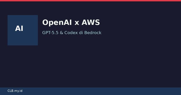 OpenAI Hadir di AWS, GPT-5.5 dan Codex Kini Bisa Diakses Jutaan Pengguna Amazon