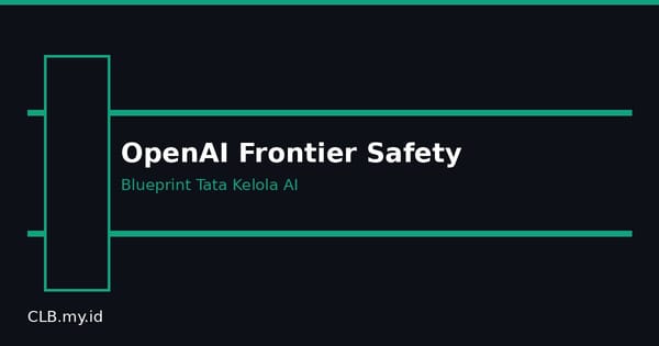 OpenAI Usulkan Cetak Biru Tata Kelola AI Federal untuk AS