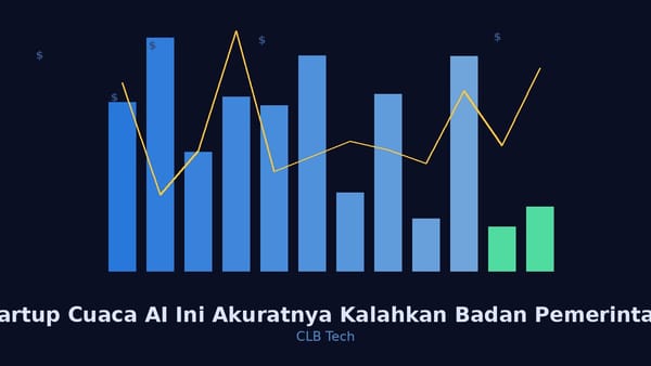 Startup Cuaca AI Ini Akuratnya Kalahkan Badan Pemerintah Eropa, Rahasianya Ada di Balon