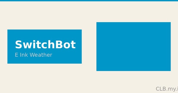SwitchBot Weather Station: Layar E Ink yang Tampil Setahun Penuh Tanpa Colokan