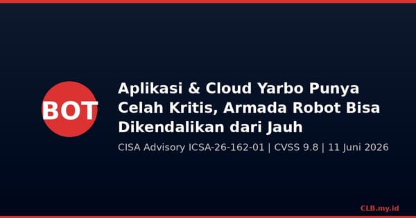 Aplikasi dan Cloud Yarbo Punya Celah Kritis, Seluruh Armada Robot Bisa Dikendalikan dari Jauh